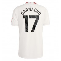 Camisa de Futebol Manchester United Alejandro Garnacho #17 Equipamento Alternativo 2023-24 Manga Curta